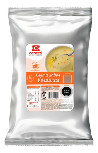 Crema Sabor Verduras 1 Kg