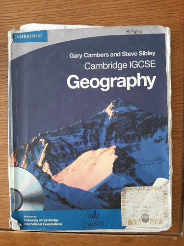 Libro Geography - Cambridge Igcse - Coursebook/ Gary Cambers