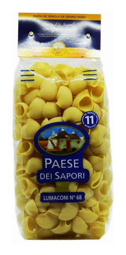 Pasta Lumaconi Semola N68 X 500 Gr - Paese Dei Sapori