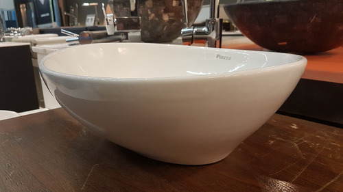 Piazza Bacha Porcelana 410x330x145 Modelo A082 Oval De Apoyo