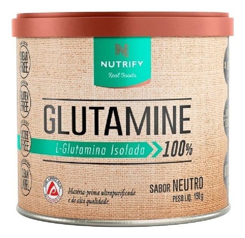 Glutamine 100% (150g) - Padrão: Único Neutro