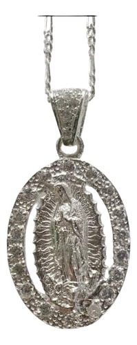 Dije Virgen Guadalupe Plata Ley.925 