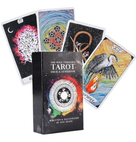 Cartas Tarot El Salvaje Desconocido - Kim Krans 78 Cartas