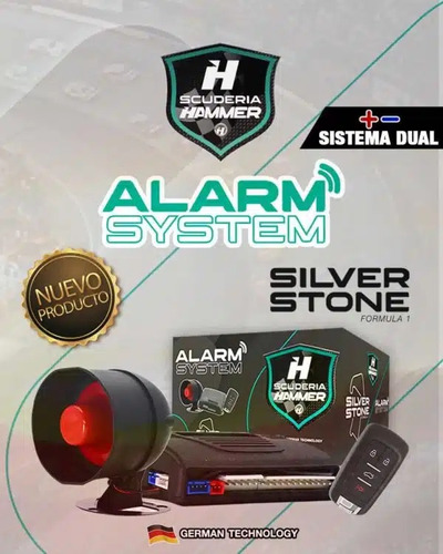  Alarma Scuderia Hammer Automotriz Silver Stone