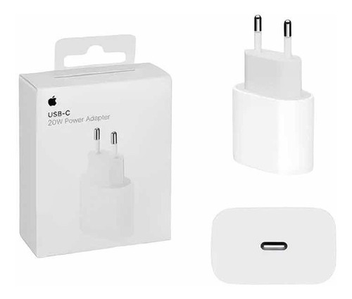 Ficha Cargador iPhone Tipo C. Apple Power Adapter Tipo C