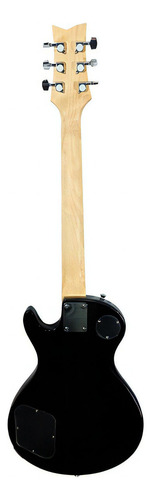 Guitarra Waldman Les Paul Glp-100 Glp 100 Bk Black Black (glp-100 Bk) Guitarra para mano derecha