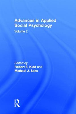 Libro Advances In Applied Social Psychology: Volume 2 - K...