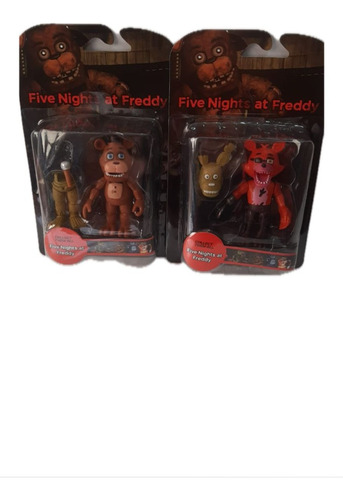 Muñecos Five Nights At Freddy Blíster + Gorra Precio X Cbo