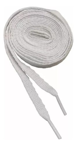 Cadarco Achatado Branco 90cm Tenis Sapatenis Cadaço