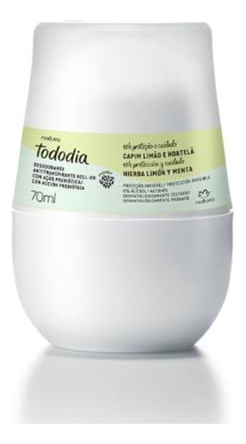 Desodorantes Antitranspirante Natura Roll-on 70ml Fragancia Hierba limón y menta