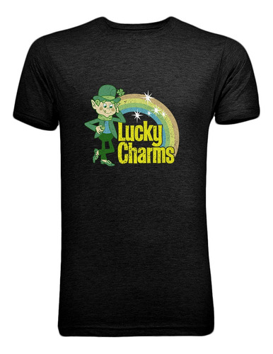 Playera T-shirt Vintage Lucky Charms Cereal 