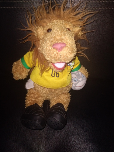 Peluche Goleo Mascota Alemania 2006, Camiseta Amarilla