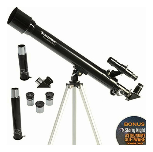 Celestron 21039 Telescopio Powerseeker Refractor, 50/600 Mm
