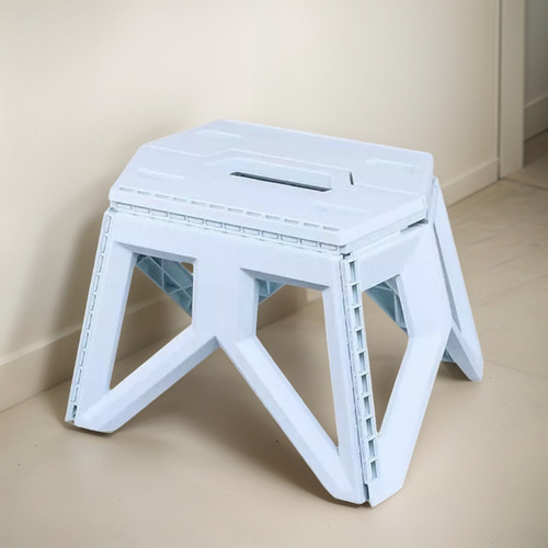 Pack X2 Piso Plegable Escalón Taburete Multiusos Pisos