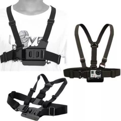 Gopro 5 Suporte Peito Cinta Peitoral Action Sports Acessorio