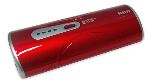 Bateria De Respaldo 5200 Mah, Color Roja Marca Rca