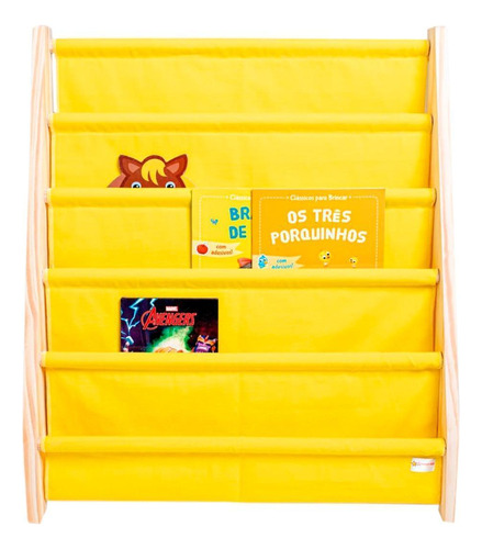 Rack Para Livros Infantil, Standbook Montessoriano Grande