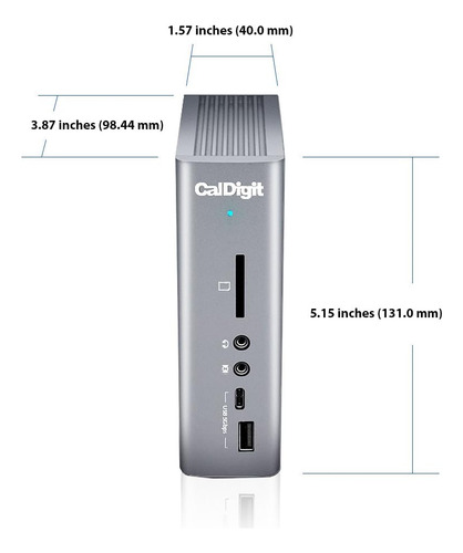 Caldigit Ts3 Plus Thunderbolt 3 Dock - 87w De Carga, 7x U...