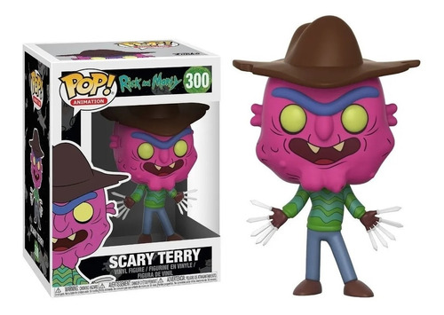 Funko Pop! #300 Scarry Terry  Rick And Morty 
