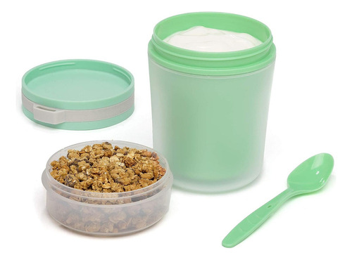 I Recipiente Goodful Con Tapa Almacenadora Y Cucharera Ver.