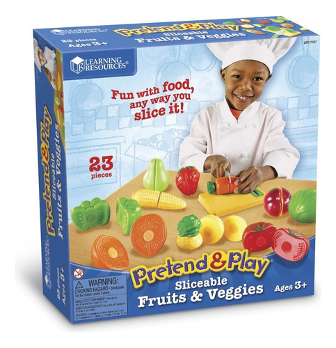 Learning Resources Juego De Amplificadores Para Cortar Fruta