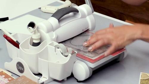 Imagen 9 de 9 de Carpeta Embossing 3d Textura Para Troqueladora Sizzix