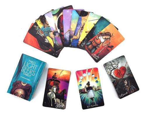 Tarot De Los Videntes De La Luz: Una Baraja De 78 Cartas