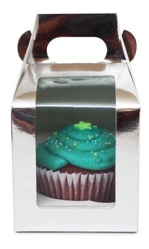 10 Caja Cupcakes Boxlunch 1 Cavidad Color