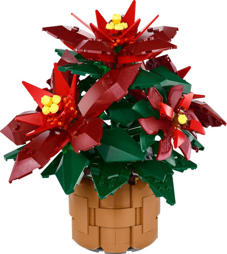 Lego® Icons Nochebuena Set De Construcción Floral 10370