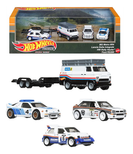 Hot Wheels Premium Set De Vehiculos Coleccionables Mattel