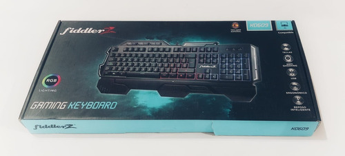 Teclado Gamer Retroiluminado Kd609 Fiddler Z (openbox)