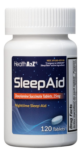 Healtha2z® Sleep Aid   Succinato De Doxilamina 25 Mg   No