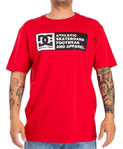 Remera Dc Shoes Density Zone Manga Corta Algodón W24 Hombre