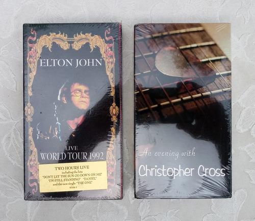 Christopher Cross Live Vhs Importado Impecable Belgrano Enví