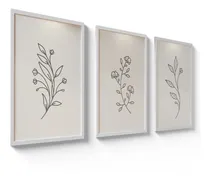Comprar Quadros Decorativos Arte Folhas Grande Sala Escritório