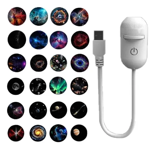 1 Projetor Galaxy 24 Em 1 Com Luz Noturna 1
