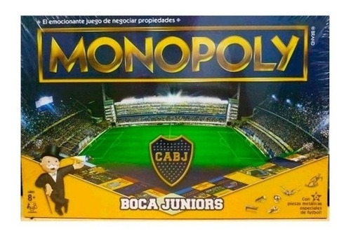 Juego De Mesa Monopoly Boca Y River Plate Mt3 20002 Ttm