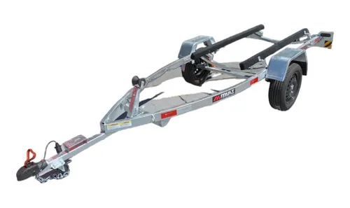 comprar Carretinha Reboque Carreta Jet Ski Galvanizada Preta Pneu No