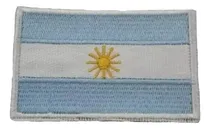Comprar Insignias Escudo Bordado Y Tira Ejército Argentino Militar Azul Y Blanco 8 X 5.5