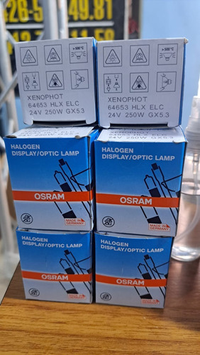 Bombillos De Copa 24x250w Marca Osram. Tienda Fisica