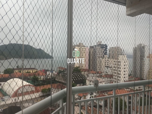 Imagem 15 de 30 de Vendo Apartamento, 4 Dormitórios, 4 Suítes, Sala Ampla, 4 Vagas Demarcadas Cobertas, Piscina Aquecida, 230m2, Ponta Da Praia, Santos, Sp - Ap02460 - 34959342