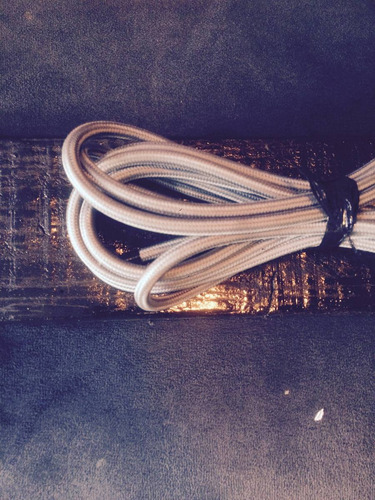 Imagen 5 de 6 de Metro De Cable Textil Elige El Color