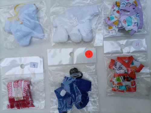 6 Juan Diego Ropa De 4 Cm Para Niño Dios De 2 De Febrero