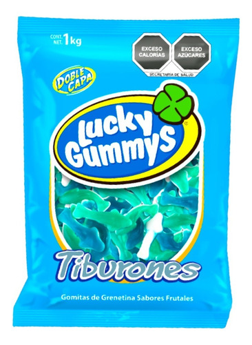 Lucky Gummys Tiburones 1kg