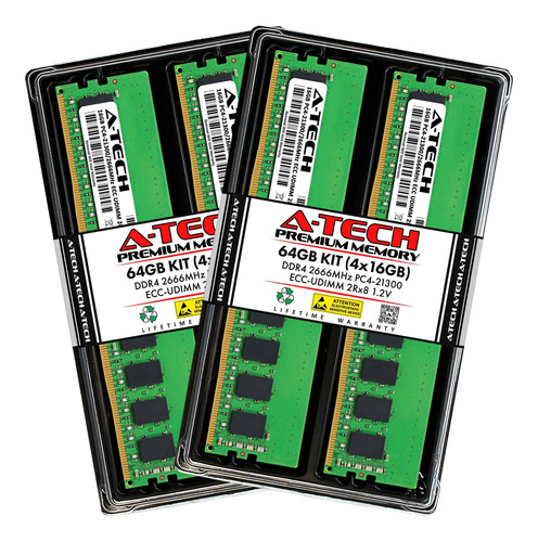 A-tech Kit Memoria Ram 64 Gb 4 16 Para Dell Poweredge Xl