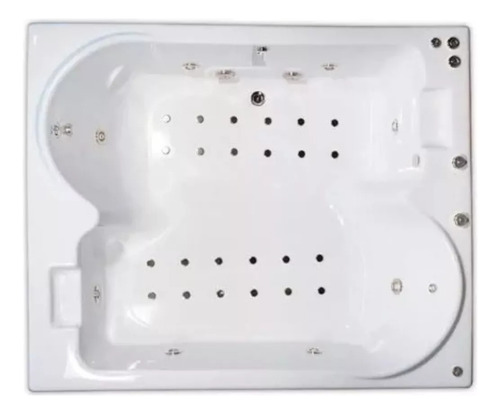 Bañera Hidromasaje Jacuzzi 178x148 8jet Modelo Corcega - Spa