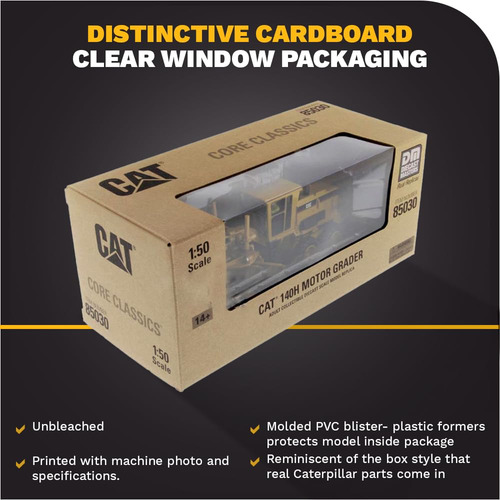 Diecast Masters Caterpillar 140h Motor Grader, Serie Core