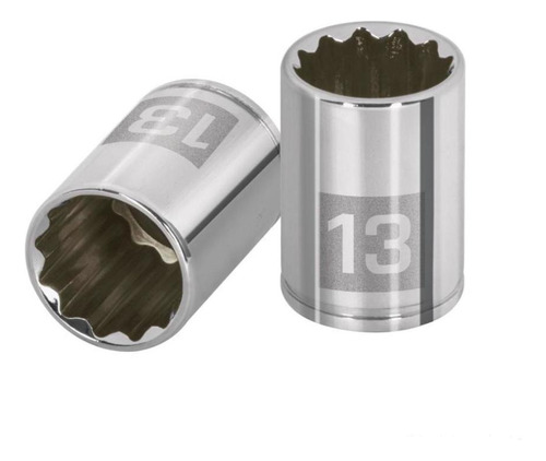 Dado De 12 Puntas, Cuadro 1/4 De 6 Mm
