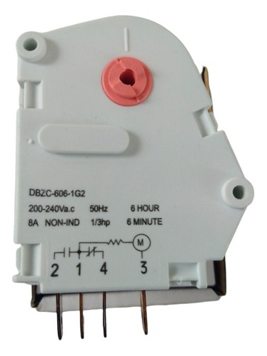 Timer Dbzc 6h/ 6m 220/50hz Cooltech