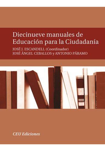 Diecinueve Manuales De Educacion Para La Ciudadania